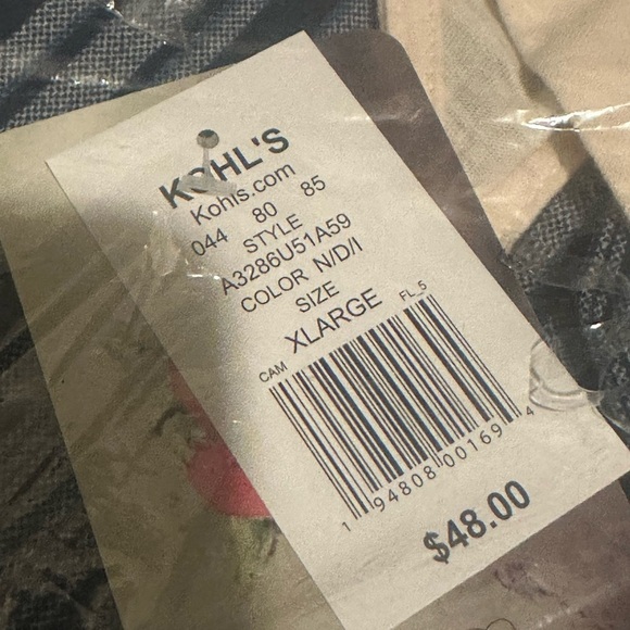 NWT Juniors' Lily Rose Button Front Paper Bag Jumpsuit
, Navy Stripe - Picture 16 of 16